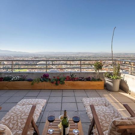 Atico Top Granada, Penthouse, 18-19Th Floor, City Centre, Views, Terrace, Free Parking エクステリア 写真