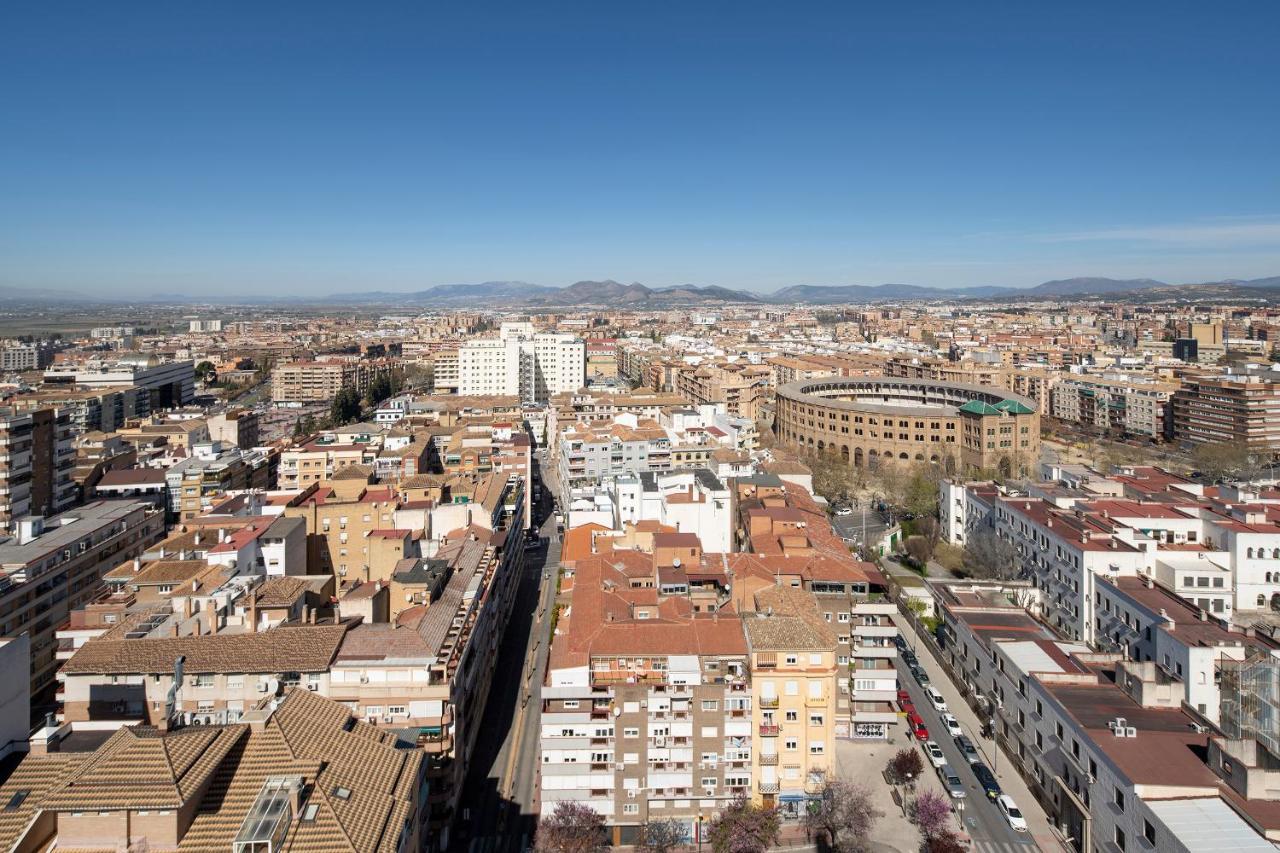 Atico Top Granada, Penthouse, 18-19Th Floor, City Centre, Views, Terrace, Free Parking エクステリア 写真