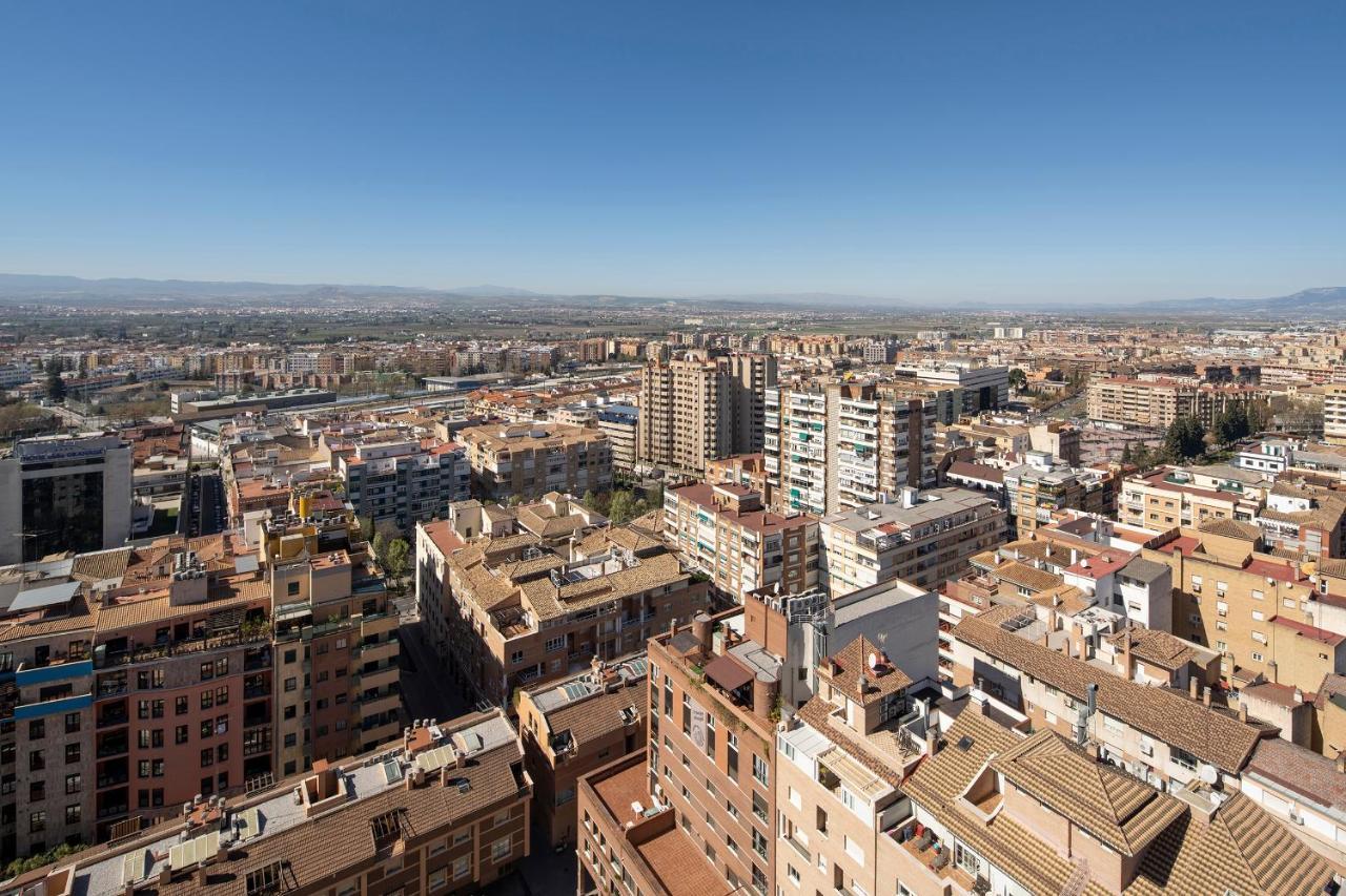 Atico Top Granada, Penthouse, 18-19Th Floor, City Centre, Views, Terrace, Free Parking エクステリア 写真
